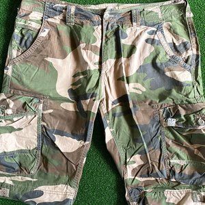 Lee Men's Camo Cargo Shorts size 34